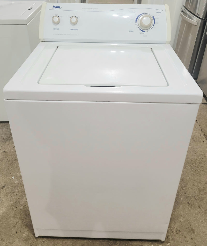 Inglis 27" Wide White Top Load Washer, Free 60 Day Warranty