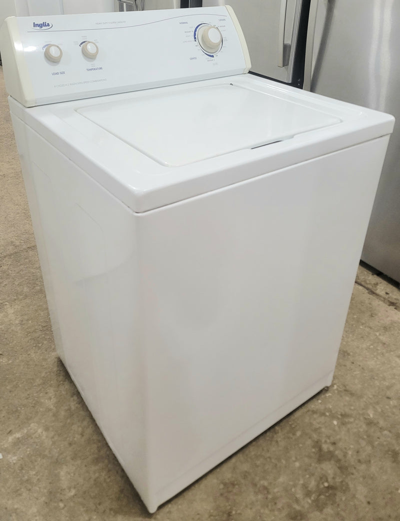 Inglis 27" Wide White Top Load Washer, Free 60 Day Warranty