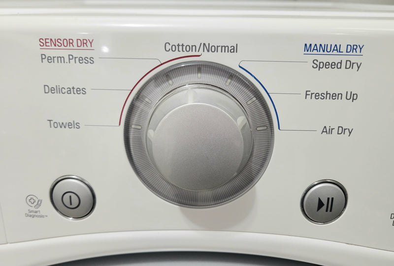 LG 27" Wide Matching White Front Load Washer and Dryer Set, Free 60 Day Warranty