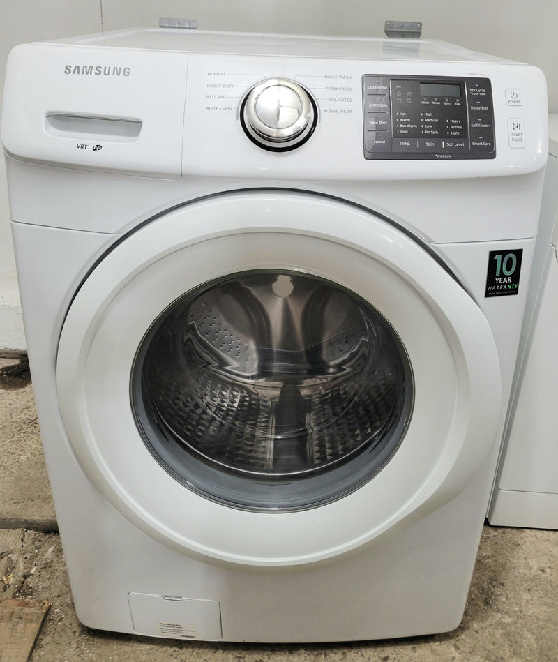 Samsung 27" Wide Stackable White Front Load Washer, Free 60 Day Warranty