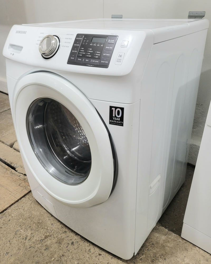 Samsung 27" Wide Stackable White Front Load Washer, Free 60 Day Warranty