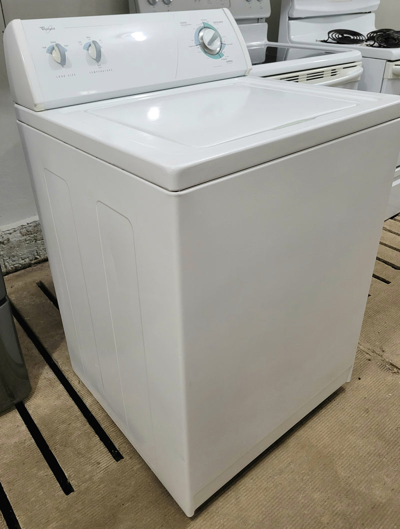 Whirlpool 27" Wide White Top Load Washer, Free 60 Day Warranty