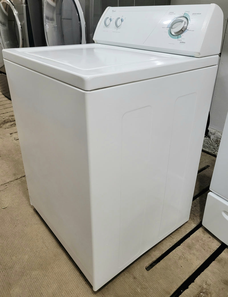 Whirlpool 27" Wide White Top Load Washer, Free 60 Day Warranty