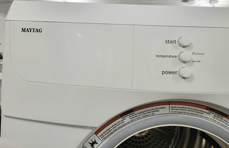 Maytag 24" Wide White Apartment Size Matching Washer and Dryer Set, Free 60 Day Warranty