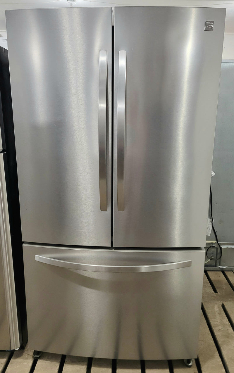 Kenmore 36'' Wide Stainless Steel French Door Fridge with Ice Maker, Free 60 Day Warranty