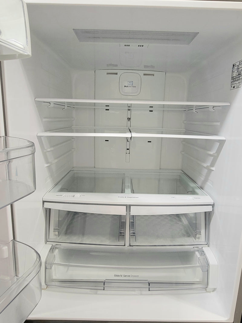 LG 30" Wide Stainless Steel Fridge With Ice Maker, Free 60 Day Warranty
