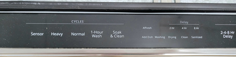 Whirlpool 24" Wide Stainless Steel Dishwasher, Free 60 Day warranty