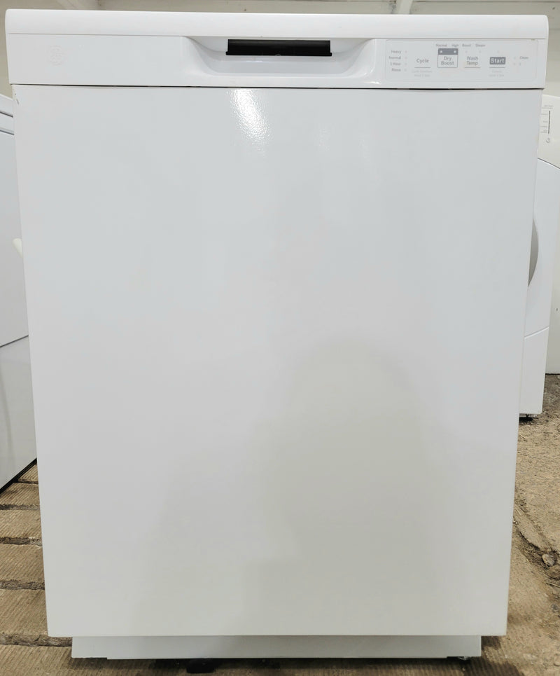 GE 24" Wide White Scratch and Dent Dishwasher, Free 60 Day Warranty