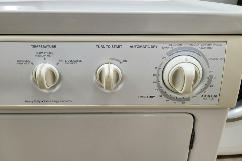 Kenmore 27" Wide White Dryer, Free 60 Day Warranty
