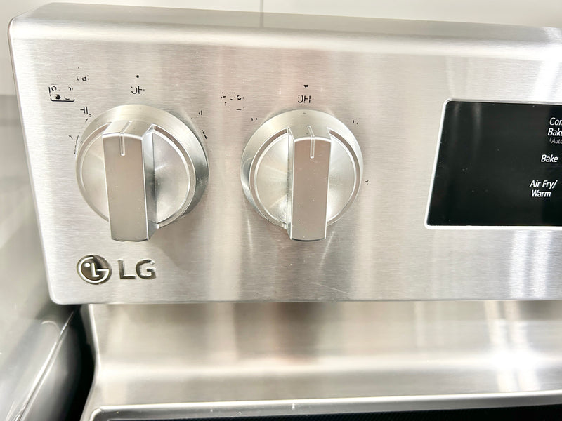 LG 30'' Wide Stainless Steel Glass Top Convection Stove, Free 60 Day Warranty