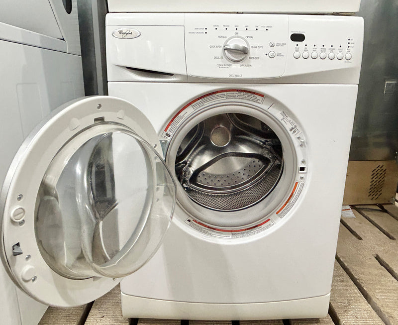 Whirlpool 24'' Wide White Apartment Size Stackable Washer and Dryer Set