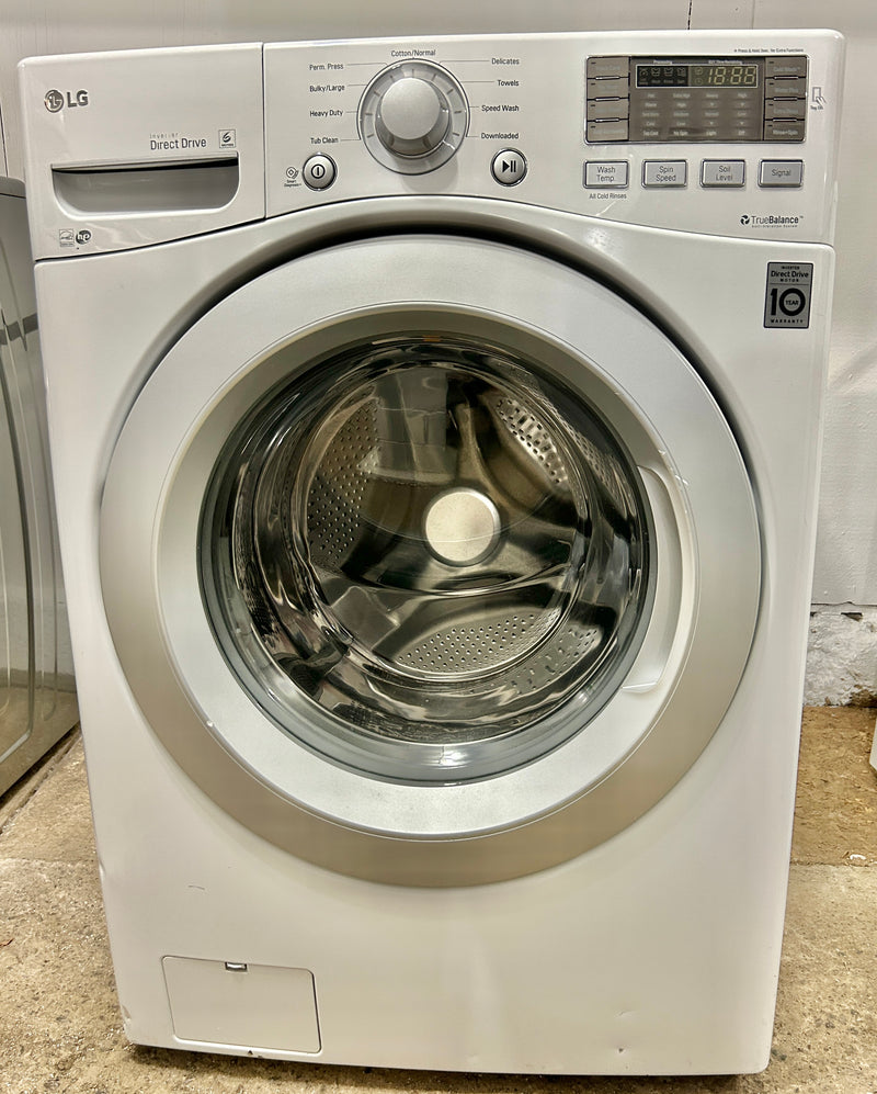 LG 27'' Wide White Front Load Washer, Free 60 Day Warranty
