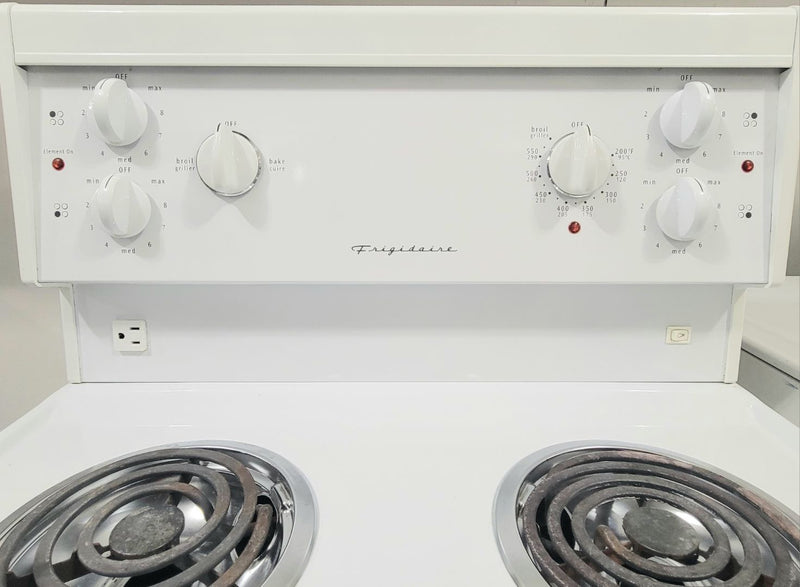Frigidaire 24'' Wide White Coil Top Stove, Free 60 Day Warranty