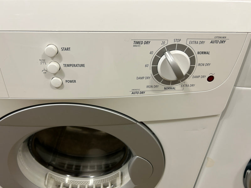 Whirlpool 24" Wide White Apartment Size Stackable Washer and Dryer, Free 60 Day Warranty