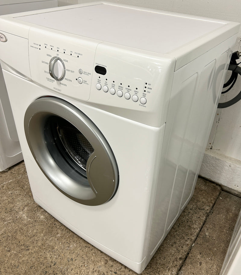 Whirlpool 24' Wide White Stackable Front Load Washer, Free 60 Day Warranty