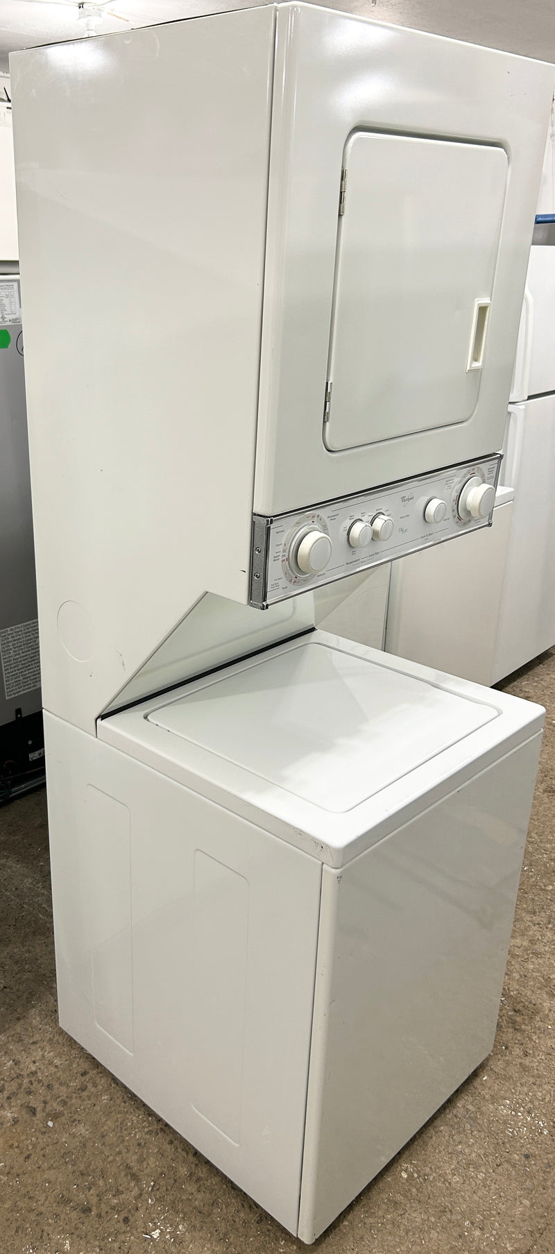 Whirlpool 24" Wide Apartment Size Laundry Center (AKA Stacker), Free 60 Day Warranty