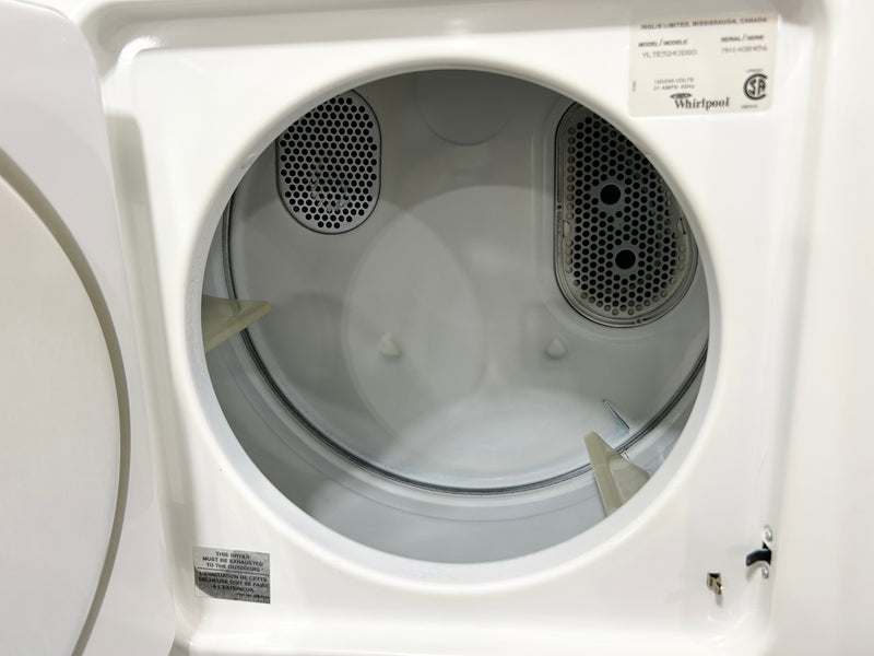 Whirlpool 24" Wide Apartment Size Laundry Center (AKA Stacker), Free 60 Day Warranty