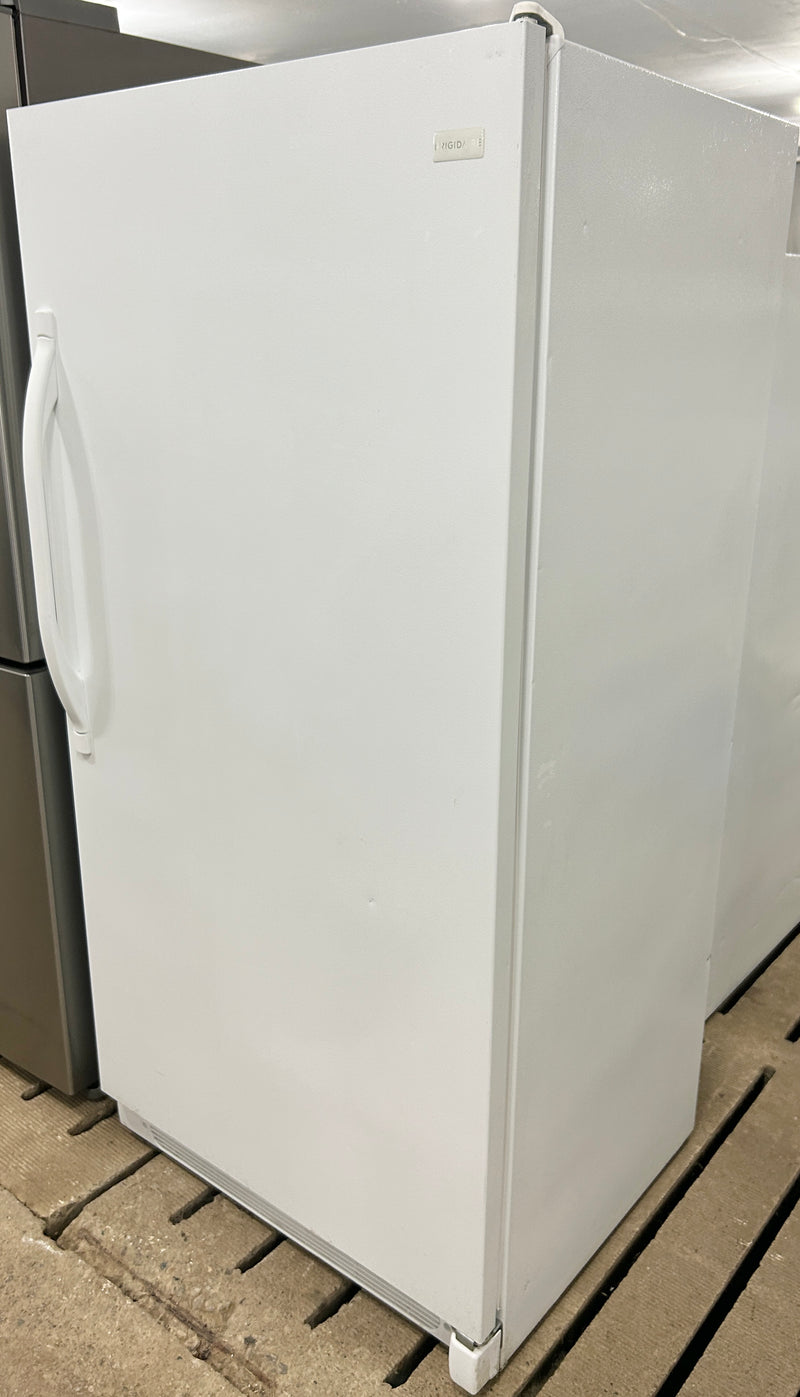 Frigidaire 33" Wide White Upright Freezer, Free 60 Day Warranty