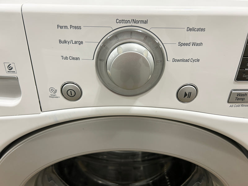 LG 27" Wide White Front Load Direct Drive Washer, Free 60 Day Warranty