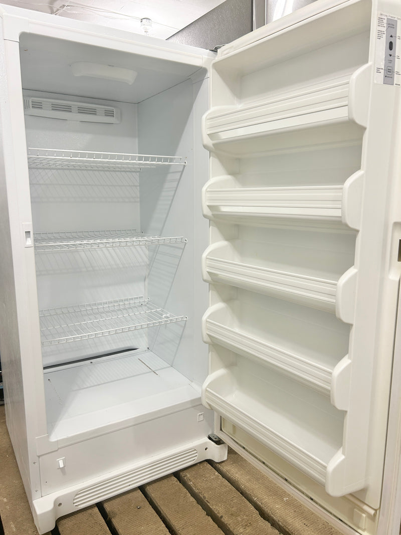 Frigidaire 28" Wide White Upright Freezer, Free 60 Day Warranty