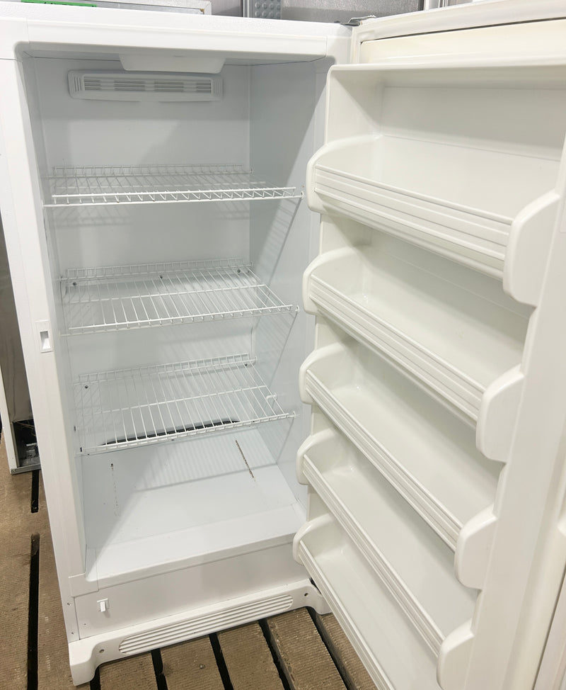 Frigidaire 28" Wide White Upright Freezer, Free 60 Day Warranty