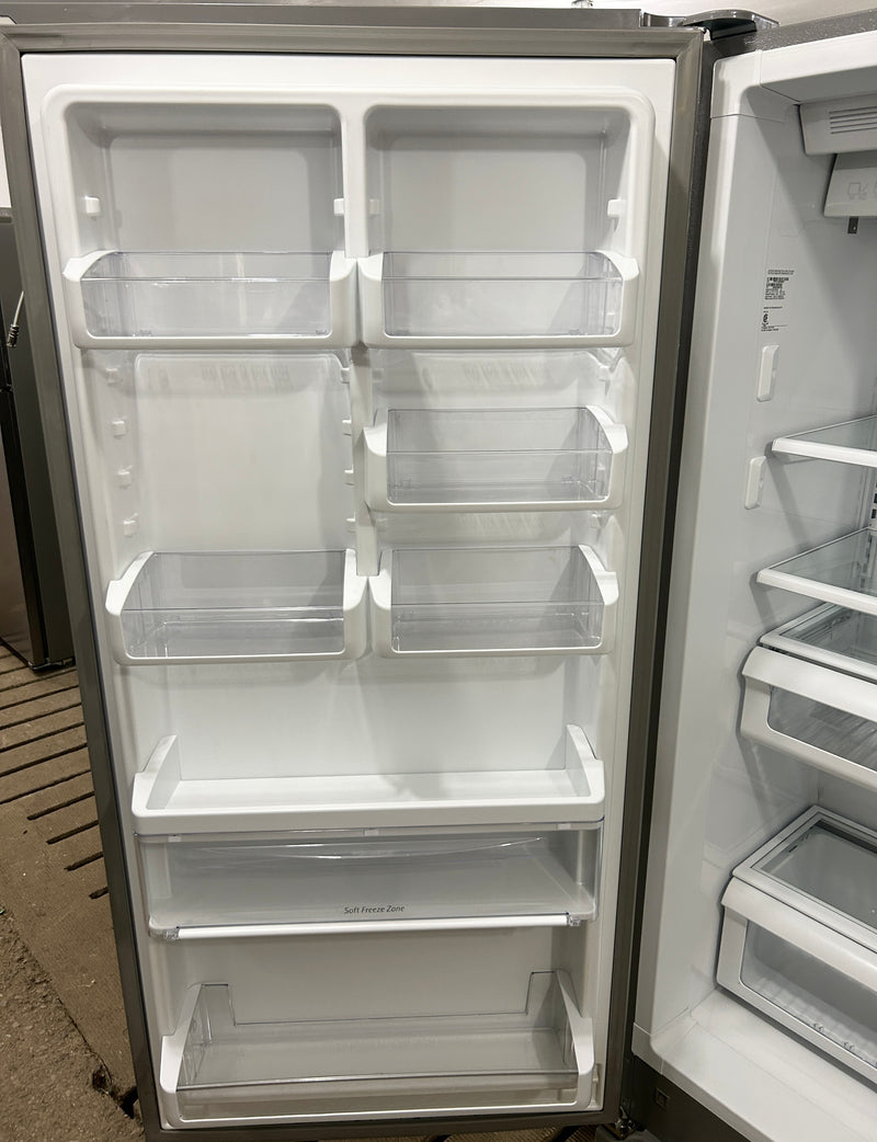 Frigidaire 33" Wide Stainless Steel Upright Freezer with Ice Maker, Free 60 Day Warranty