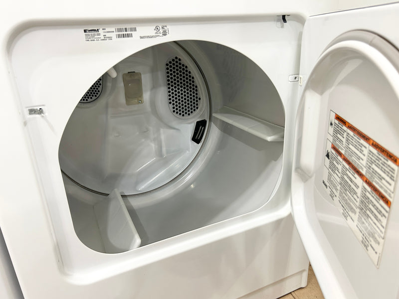 Kenmore 27" Wide White Matching Top Load Washer and Dryer Set, Free 60 Day Warranty