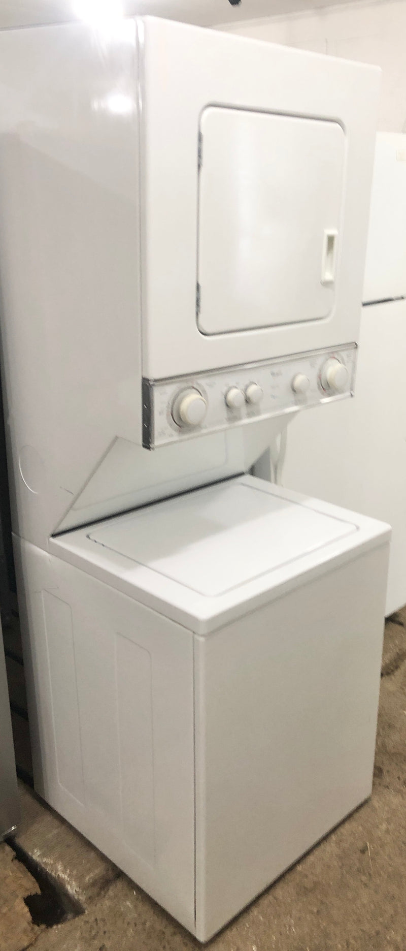 Whirlpool 24" Wide Apartment Size White (Laundry Centre), Stacker, Washer and Dryer, Free 60 Day Warranty