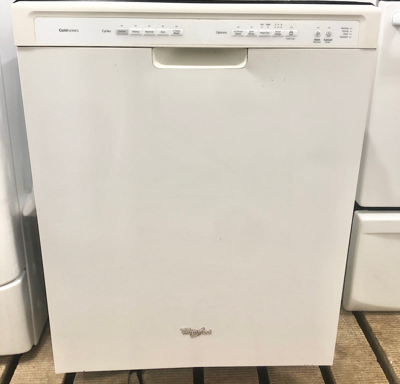 Whirlpool 24" Wide White Dishwasher, Free 60 Day Warranty
