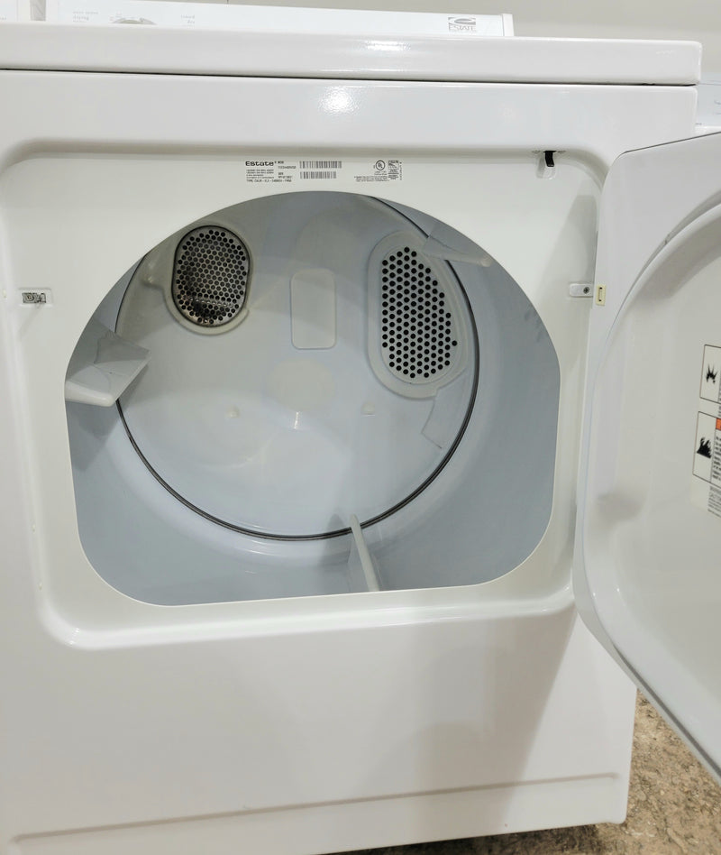 Whirlpool 27" Wide Top Load Matching White Washer and Dryer Set, Free 60 Day Warranty