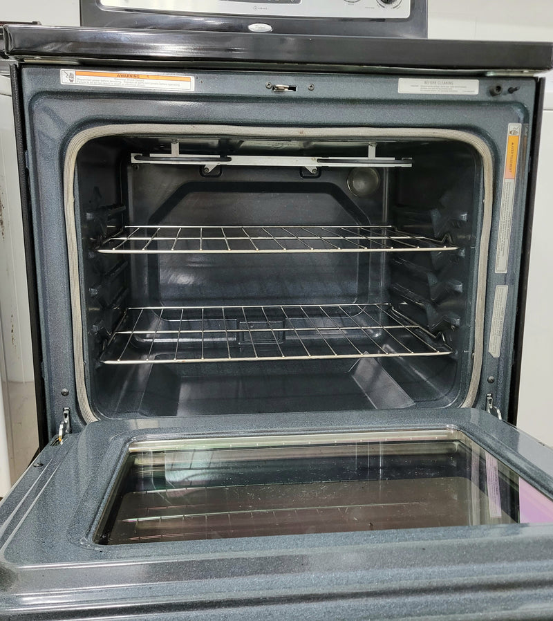 Whirlpool 30" Wide Stainless Steel Glass Top Stove, Free 60 Day Warranty