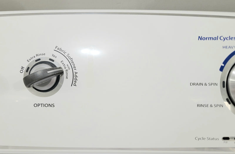 Whirlpool 27'' Wide White Top Load Matching Washer and Dryer Set, Free 60 Day Warranty