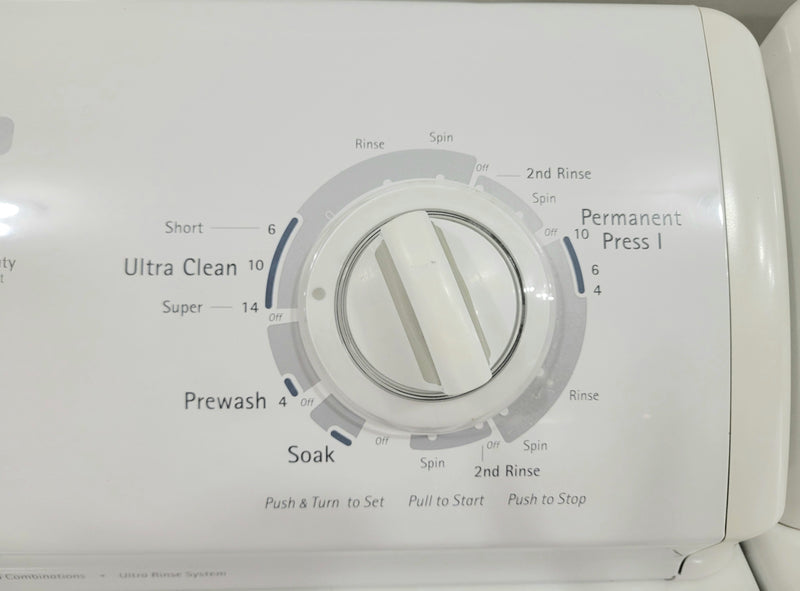 Kenmore 27" Wide White Top Load Matching Washer and Dryer Set, Free 60 Day Warranty