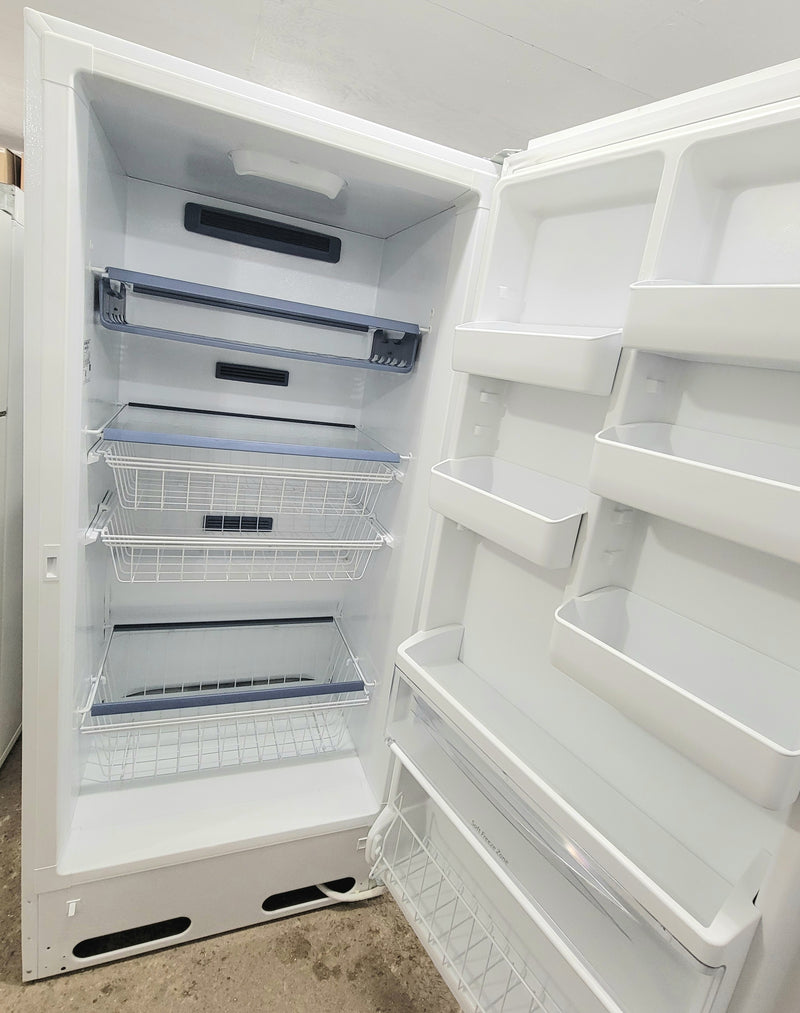 Kenmore Elite 33" Wide White Upright Freezer, Free 60 Day Warranty