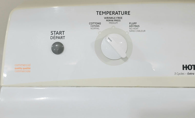 Hotpoint 27'' Wide White Dryer, Free 60 Day Warranty