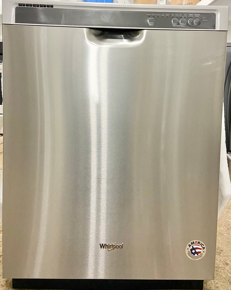 Whirlpool 24'' Wide Stainless Steel Dishwasher, Free 60 Day Warranty