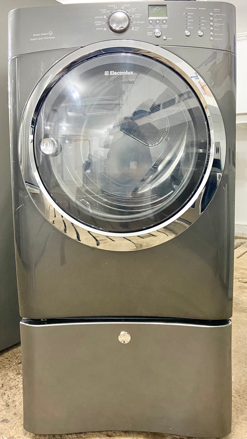 Electrolux 29" Wide Grey Dryer With Free Pedestal, Free 60 Day Warranty