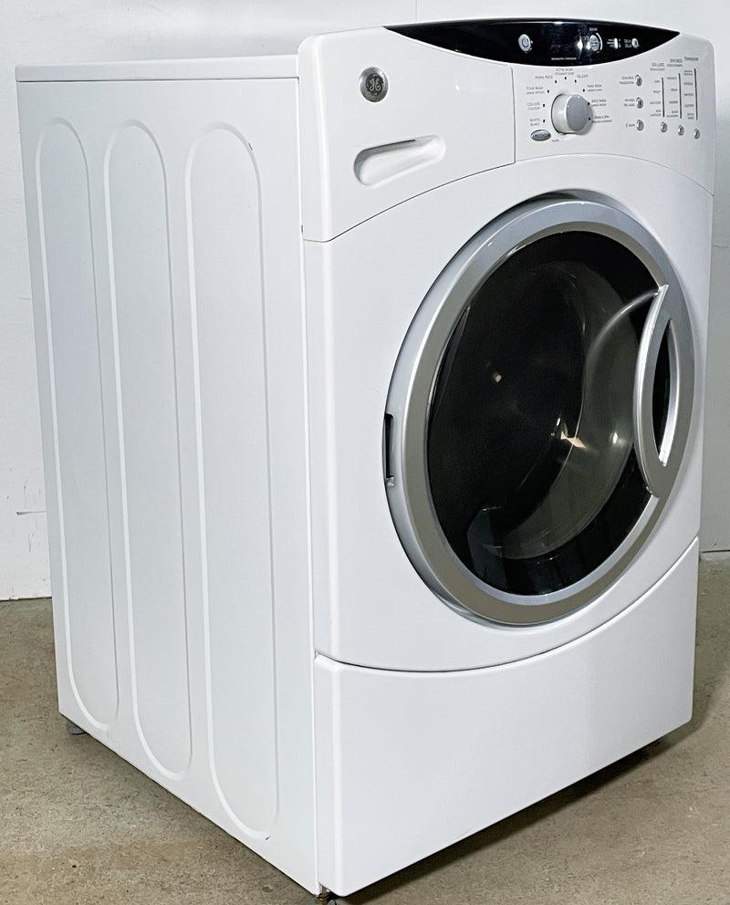 GE 27'' Wide White Front Load Washer, Free 30 Day Warranty