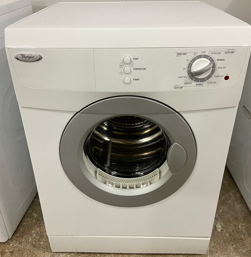 Whirlpool 24" Wide Apartment Size White Dryer, Free 60 Day Warranty