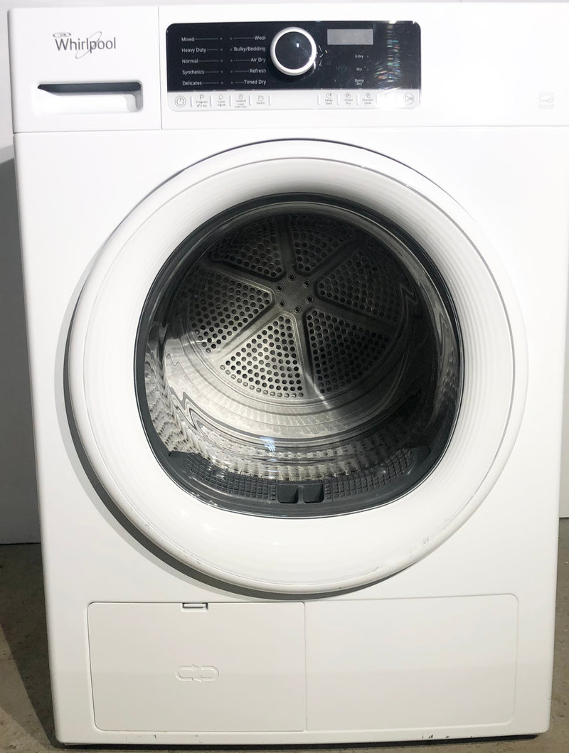 Whirlpool 24" White Ventless Steam Dryer, Free 30 Day Warranty